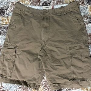 Levi's Tan Cargo Shorts Durable Cotton Casual